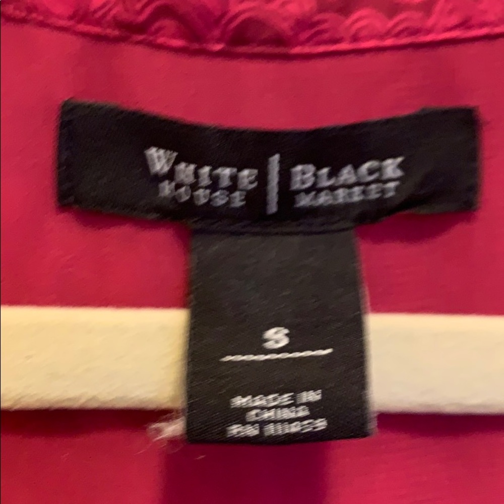 Pink Beaded White House Black Market Dress - Picture 4 of 4